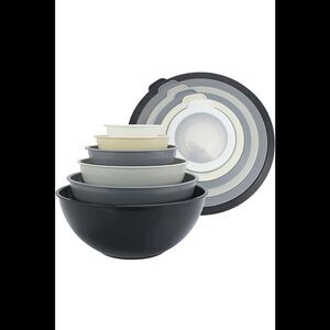 Cook with Color 12-Pack Mixing Bowls with TPR Lids